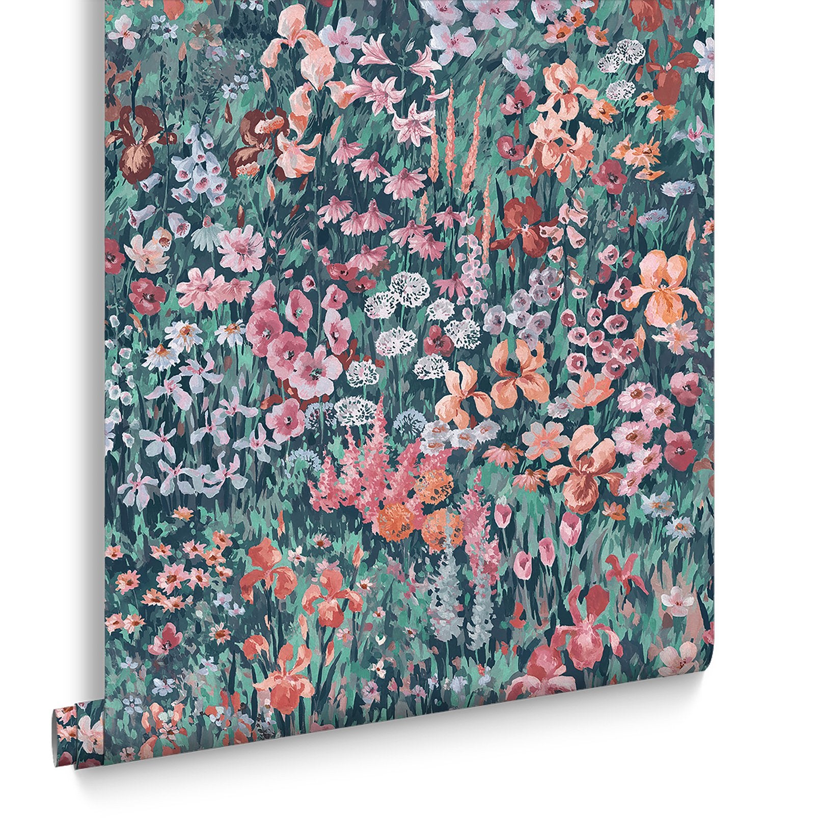 124109 - Cottage Garden Wallpaper - Sakura - Graham & Brown