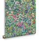 124111 - Cottage Garden Wallpaper - Verdant - Graham & Brown