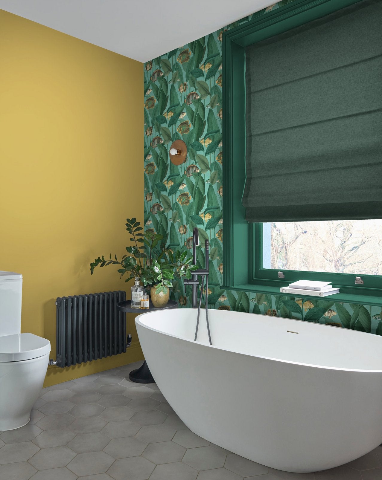 124112 - Aquarium Wallpaper - Aquamarine - Graham & Brown