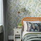 124115 - Fleur Wallpaper - Sage - Graham & Brown