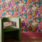 124118 - Fleur Wallpaper - Brights - Graham & Brown