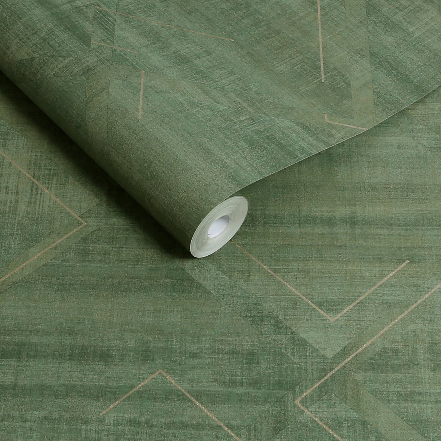 124126 - Lorenzo Geo Wallpaper - Emerald - Graham & Brown