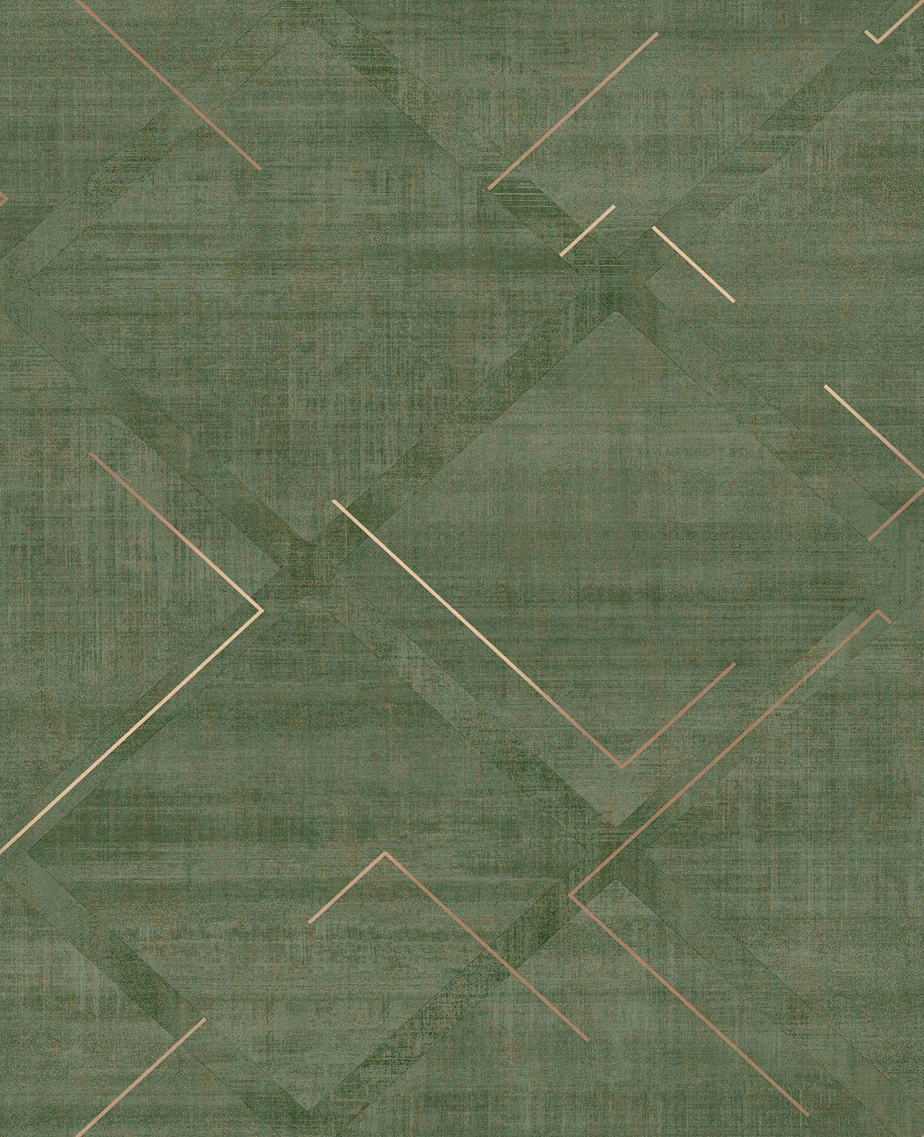 124126 - Lorenzo Geo Wallpaper - Emerald - Graham & Brown
