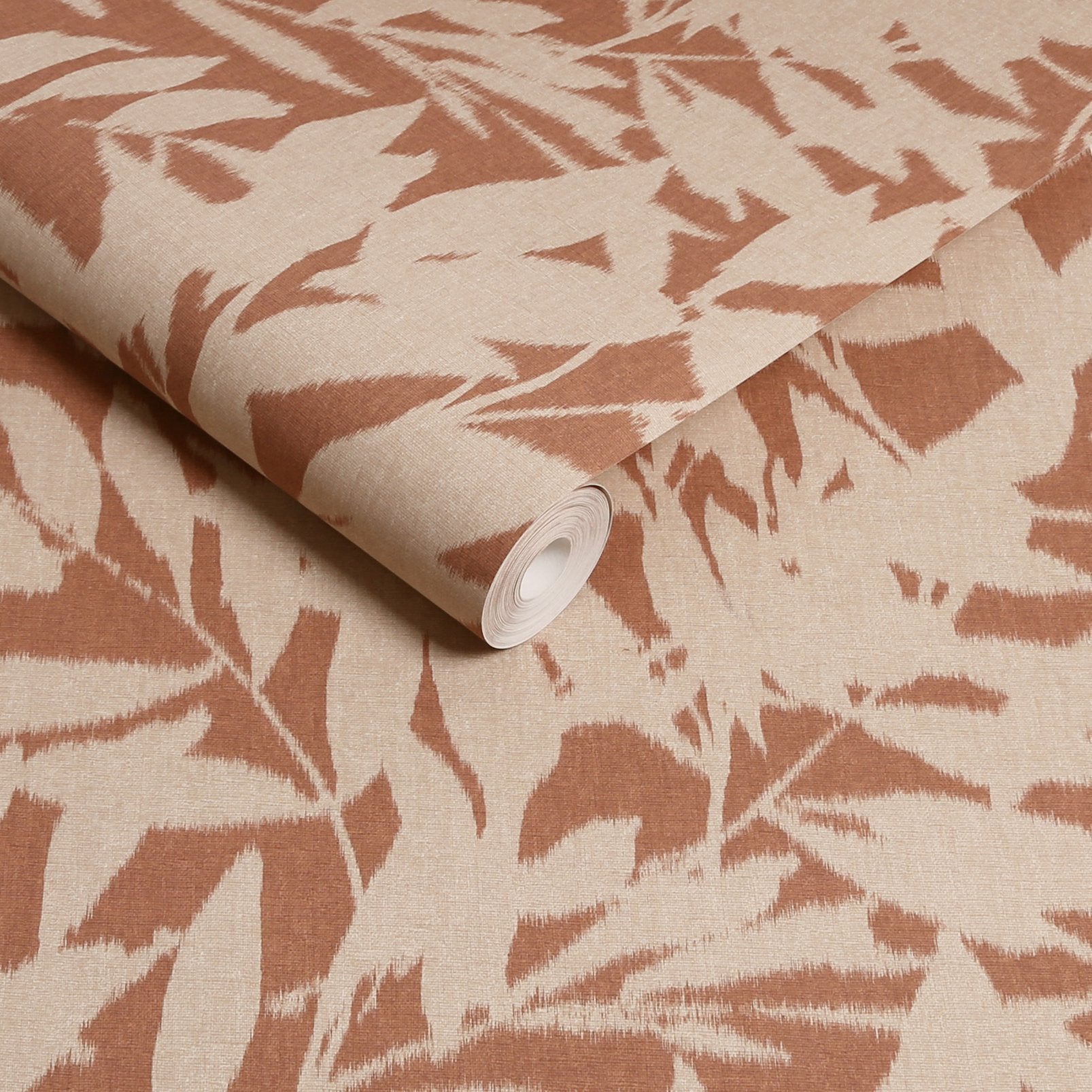 124145 - Shadow Play Wallpaper - Clay - Graham & Brown