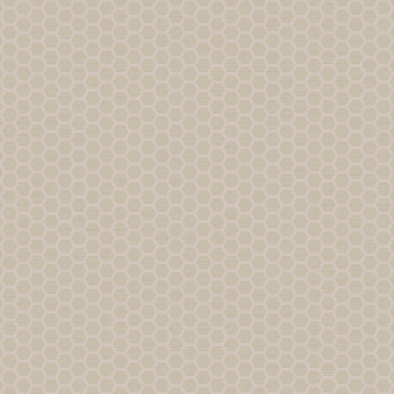 12636 - Hexie Astoria Fantasia Wallpaper - Beige/Pink - Ted Baker