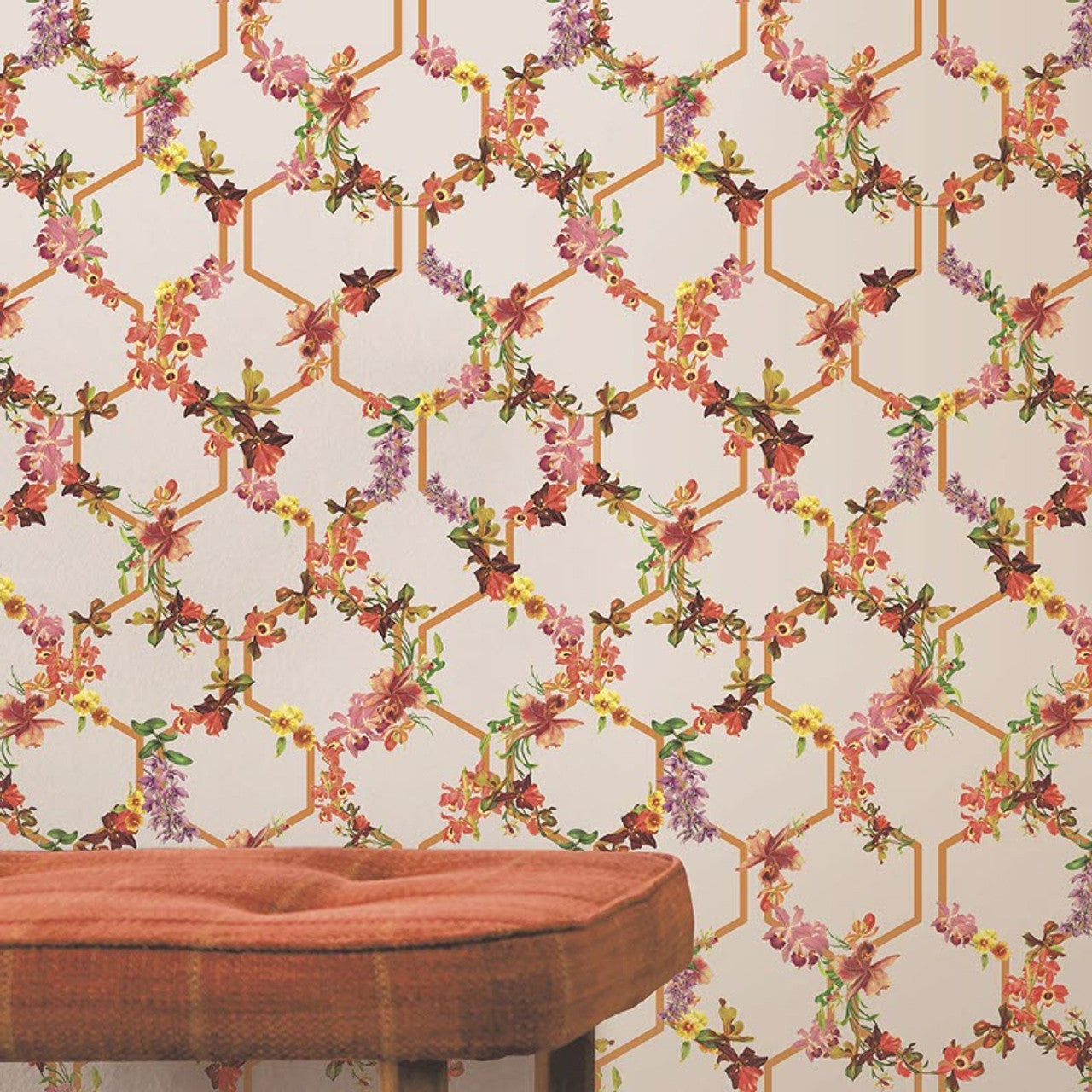 12646 - Lost Garden Trelise Fantasia Wallpaper - Pink - Ted Baker