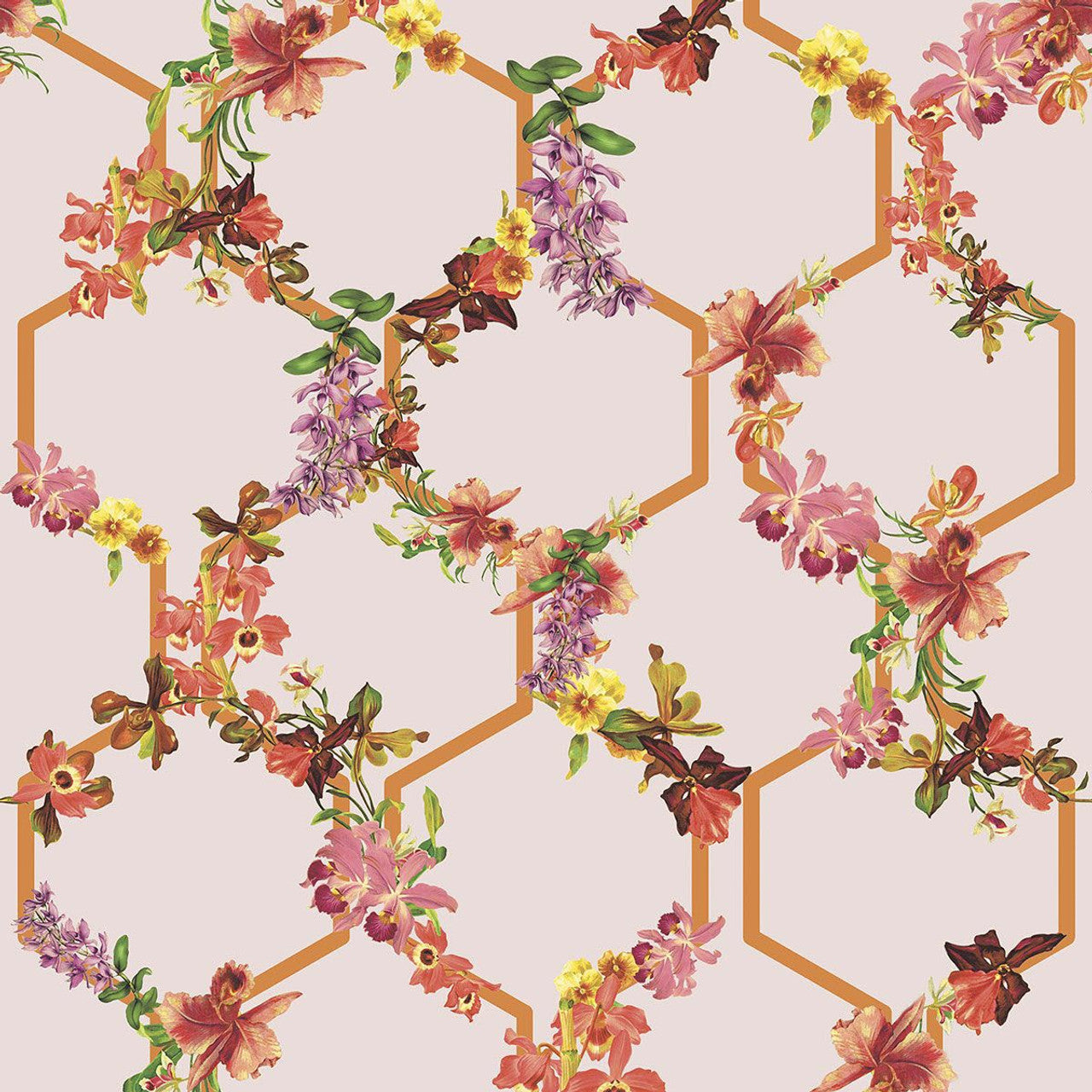 12646 - Lost Garden Trelise Fantasia Wallpaper - Pink - Ted Baker