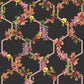 12649 - Lost Garden Trelise Fantasia Wallpaper - Black - Ted Baker
