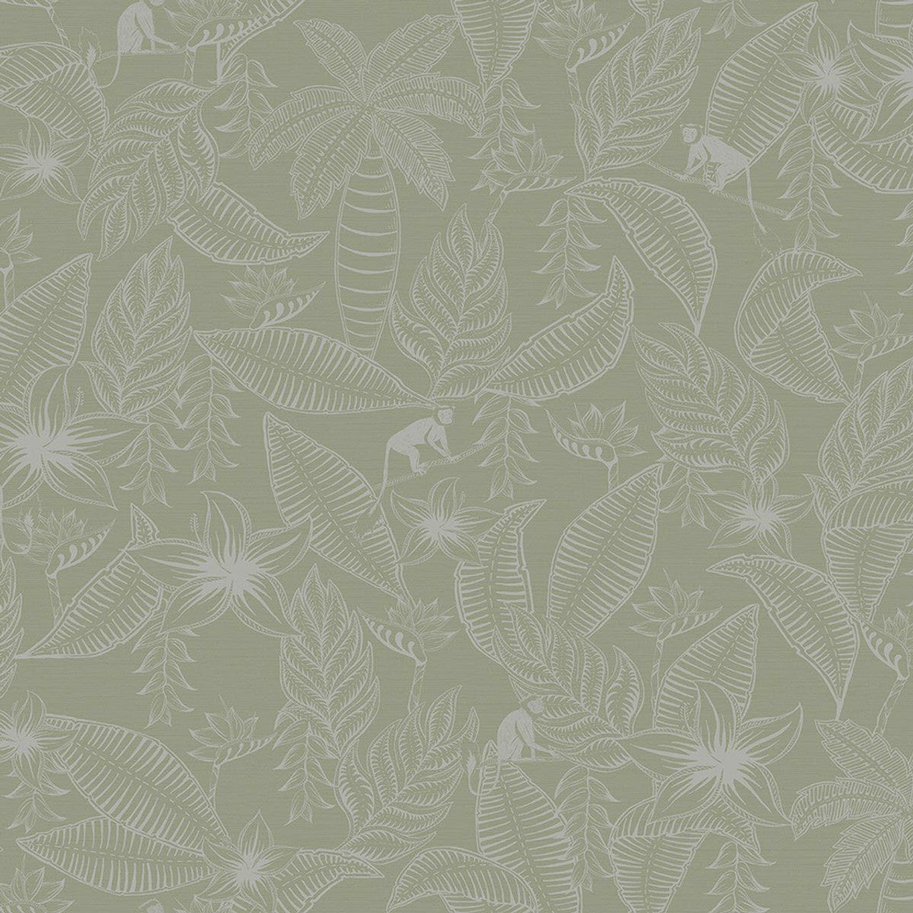 12701 - Monflo Fantasia Wallpaper - Sage Green - Ted Baker