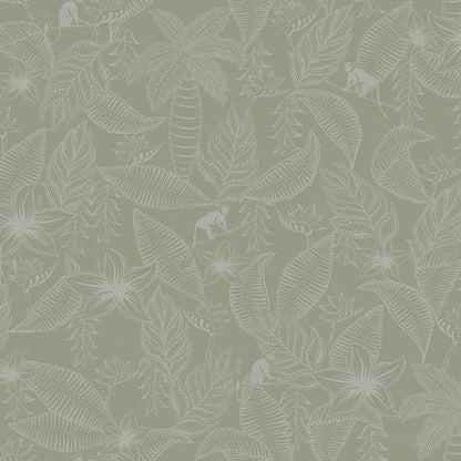 12701 - Monflo Fantasia Wallpaper - Sage Green - Ted Baker