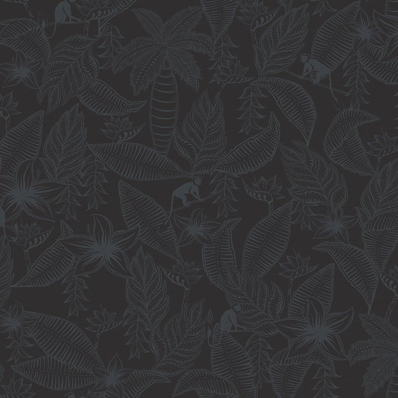 12704 - Monflo Fantasia Wallpaper - Midnight - Ted Baker