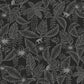 12705 - Monflo Fantasia Wallpaper - Black and Silver - Ted Baker