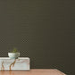 12711 - Mano Fantasia Wallpaper - Dark Brown/Black/Gold - Ted Baker