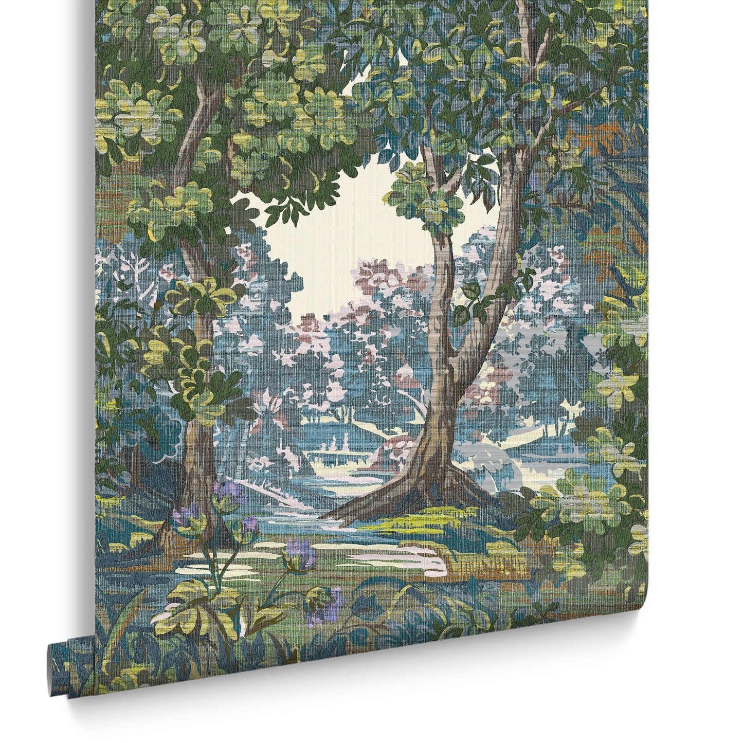 127901 - Bodenham Wallpaper - Heritage Green - Graham & Brown