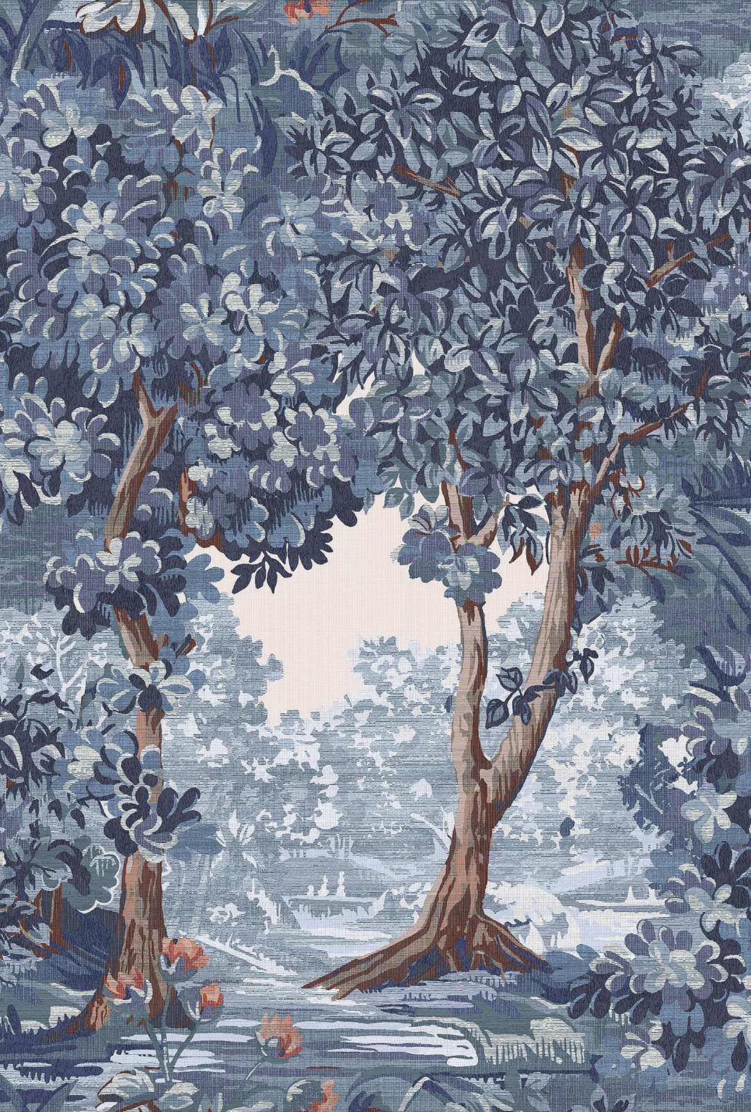 127902 - Bodenham Wallpaper - Twilight - Graham & Brown