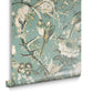 127910 - Perrow Wallpaper - Duck Egg - Graham & Brown