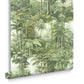 127914 - Benmore Ridge Wallpaper - Sage Fog - Graham & Brown
