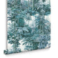 127915 - Benmore Ridge Wallpaper - Twilight - Graham & Brown