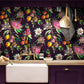 127920 - Physic Garden Wallpaper - Blackcurrant - Graham & Brown