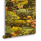 127925 - Arley Garden Wallpaper - Dusk - Graham & Brown