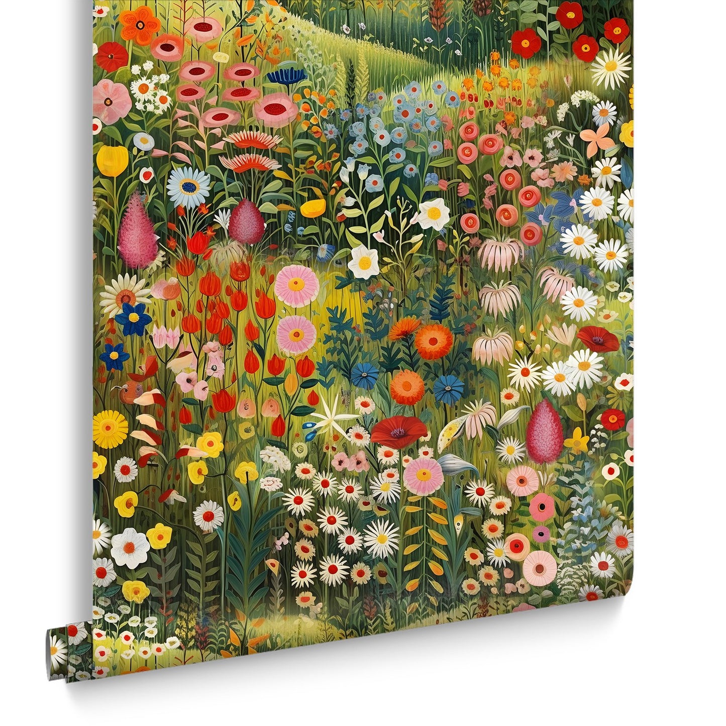 127926 - Glenwhan Wildflower Wallpaper - Summer - Graham & Brown