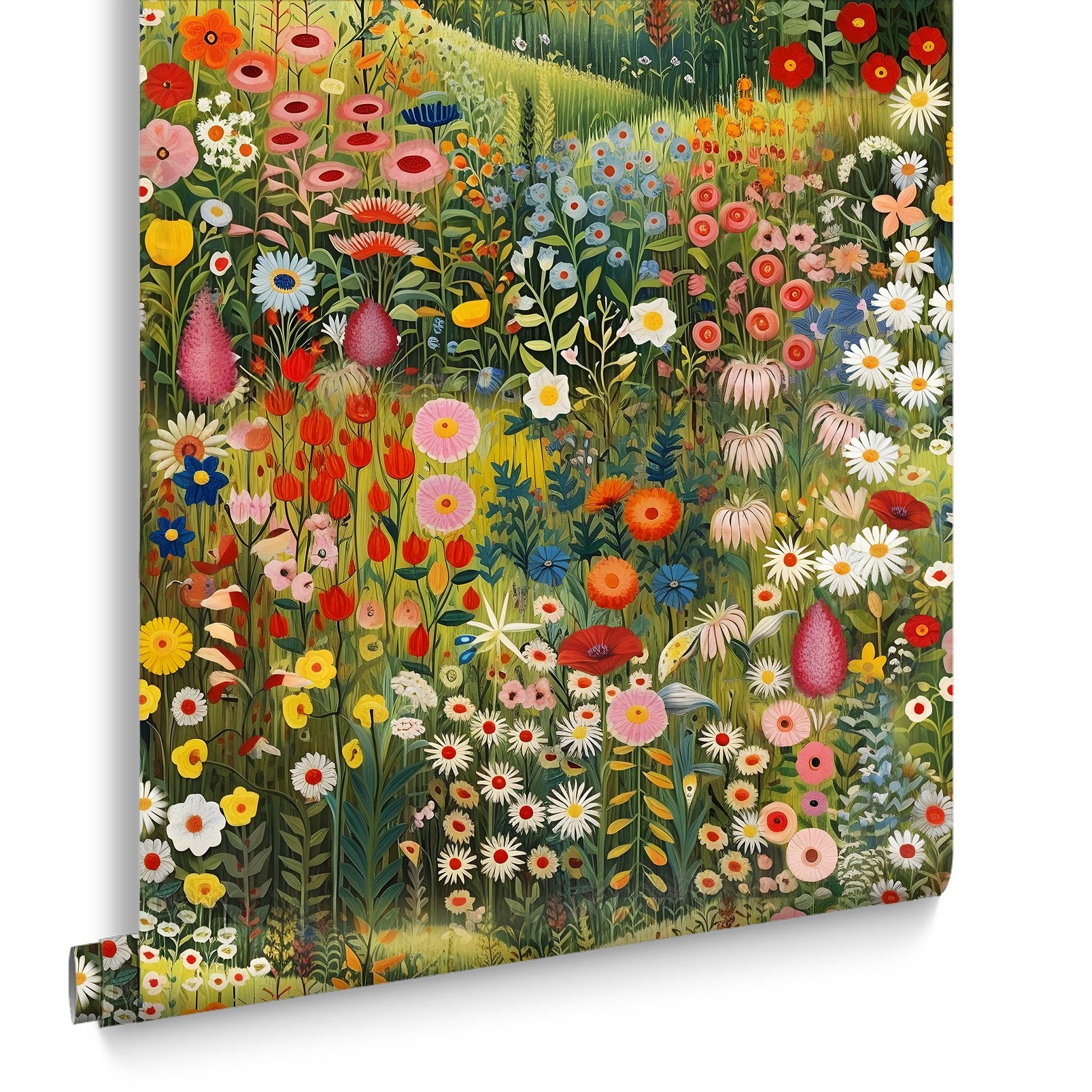 127926 - Glenwhan Wildflower Wallpaper - Summer - Graham & Brown