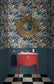 127927 - Glenwhan Wildflower Wallpaper - Midnight - Graham & Brown