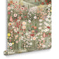 127928 - Glenwhan Wildflower Wallpaper - Dew - Graham & Brown