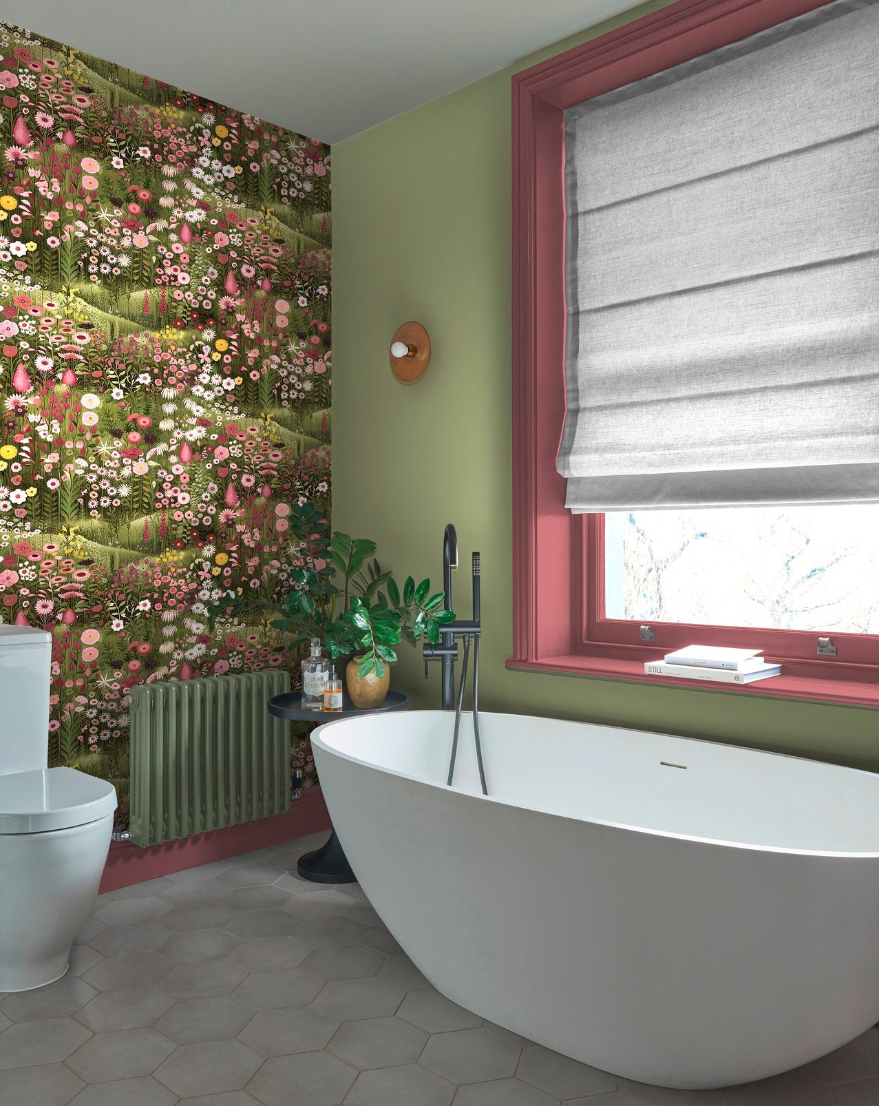 127929 - Glenwhan Wildflower Wallpaper - Spring - Graham & Brown