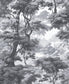 127930 - Bobarts Garden Wallpaper - Monochrome - Graham & Brown