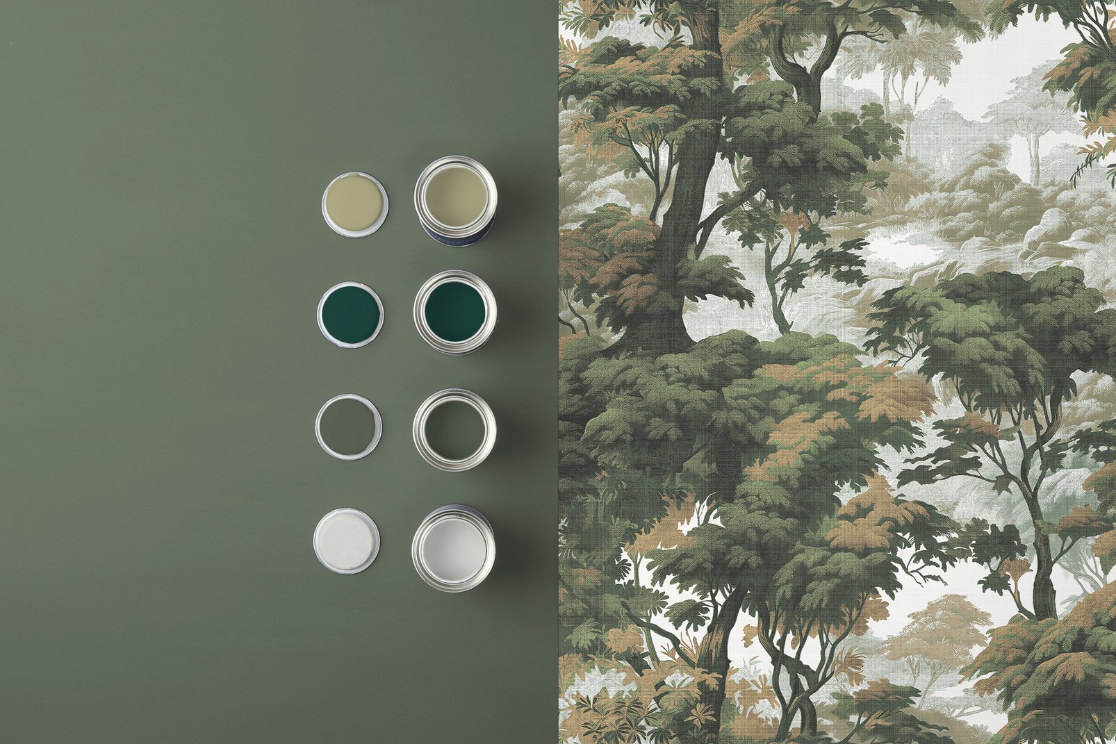 127934 - Bobarts Garden Wallpaper - Lush Green - Graham & Brown