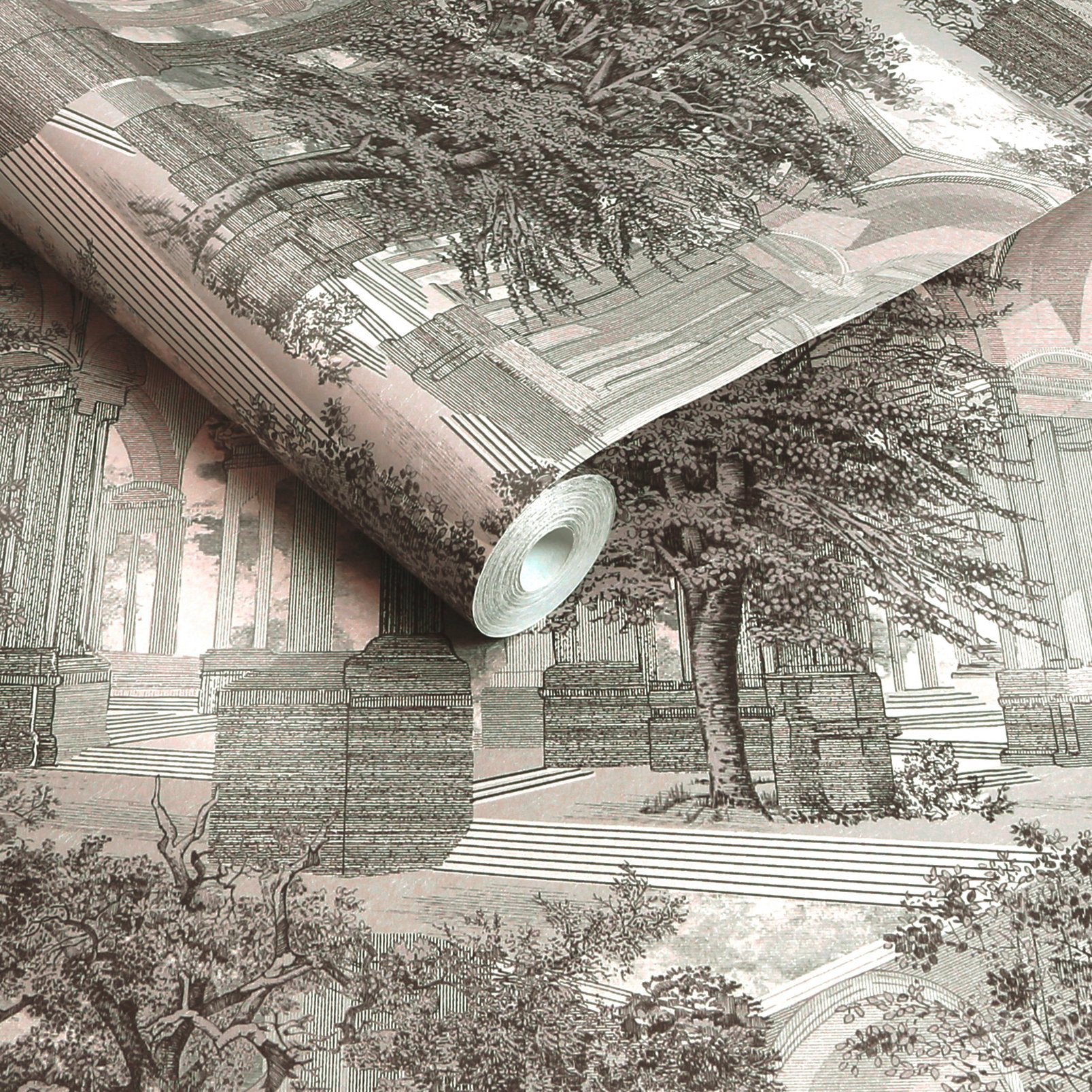 129091 - Rivington Folly Wallpaper - Dawn - Graham & Brown