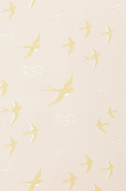 Follow The Wind  Sunny Pink Wallpaper - Majvillan