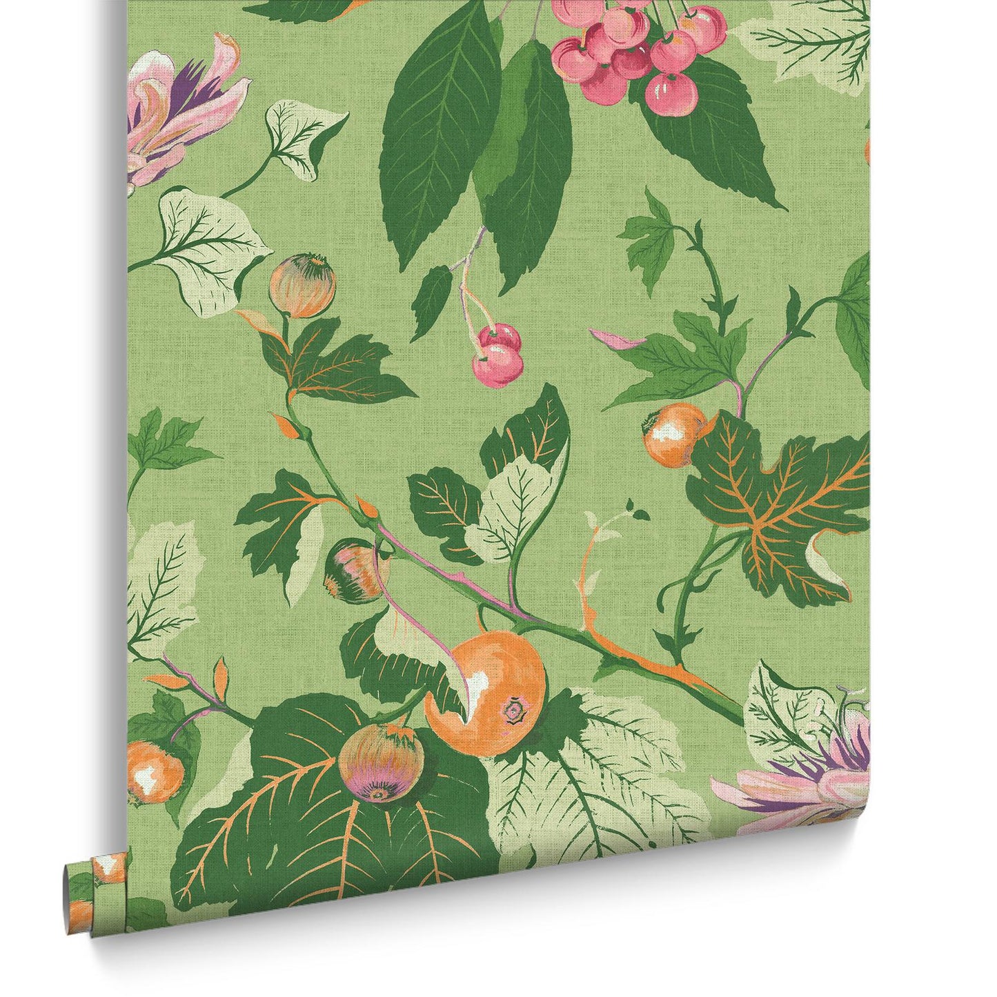 130281 - Craftwork Trail Wallpaper - Green - Graham & Brown
