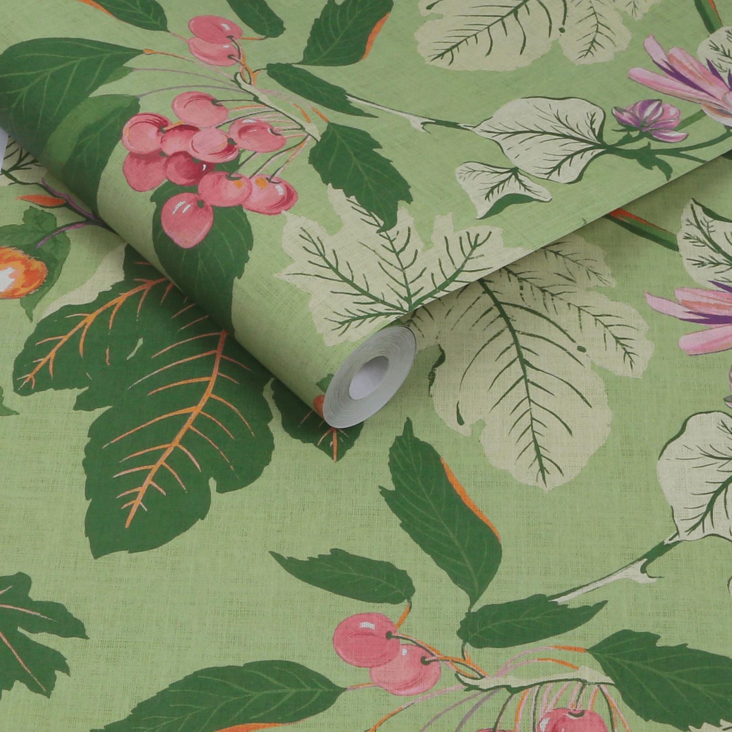 130281 - Craftwork Trail Wallpaper - Green - Graham & Brown