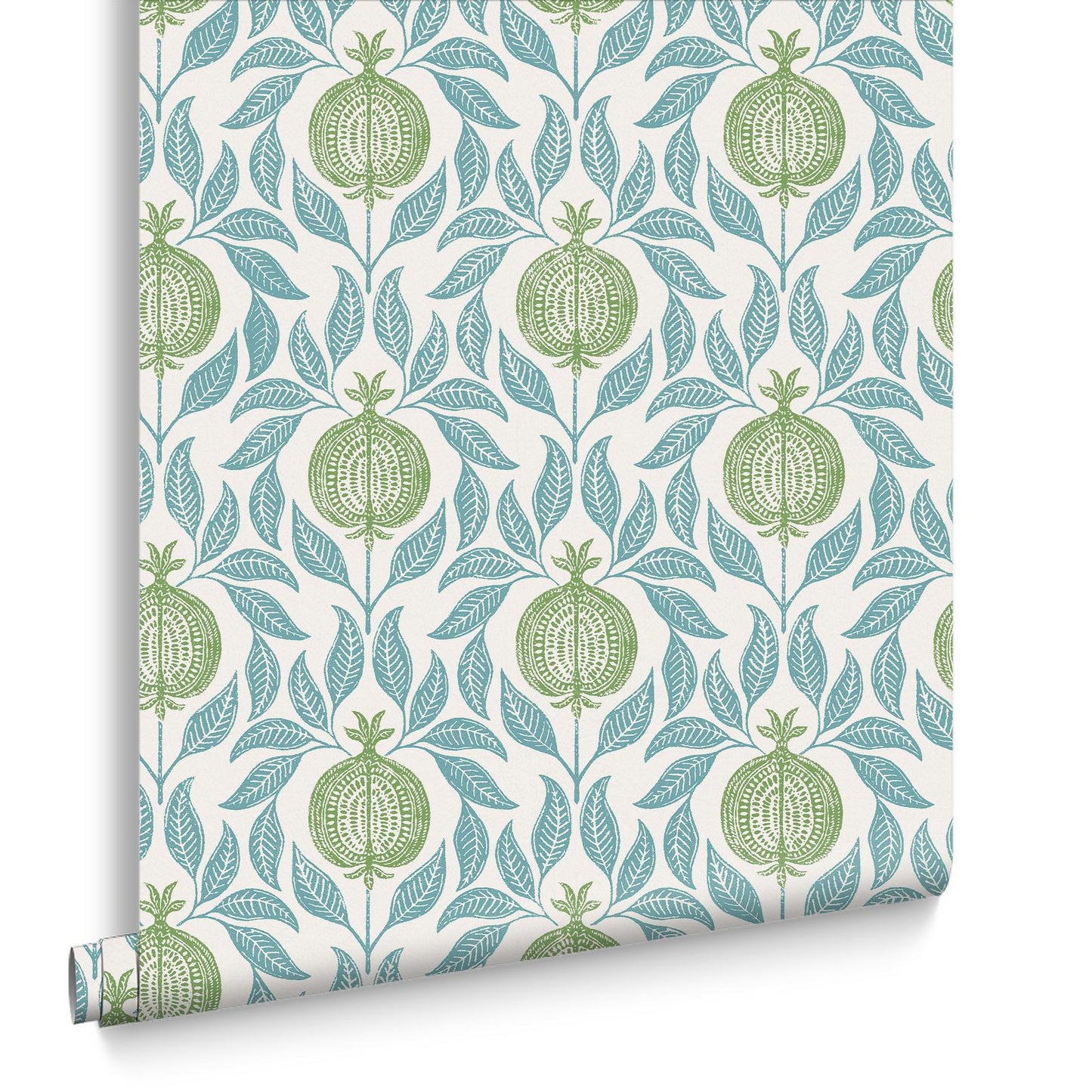 130285 - Apple Of Grenada Wallpaper - Blue & Green - Graham & Brown
