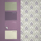 130288 - Apple Of Grenada Wallpaper - Purple & Green - Graham & Brown