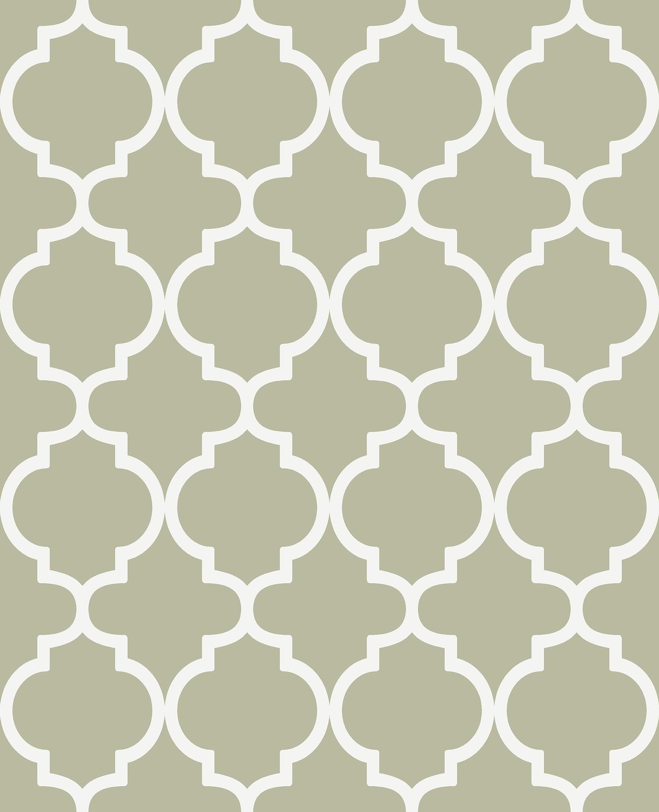 130299 - Trellia Wallpaper - Sage - Graham & Brown