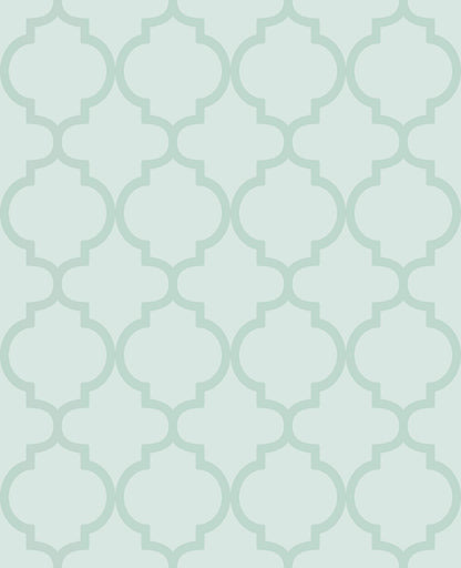 130300 - Trelllia Wallpaper - Sky - Graham & Brown