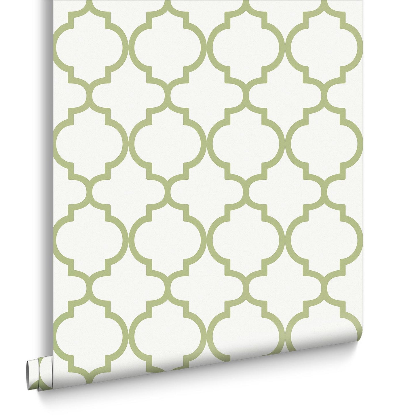 130301 - Trellia Wallpaper - Green - Graham & Brown