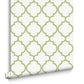 130301 - Trellia Wallpaper - Green - Graham & Brown