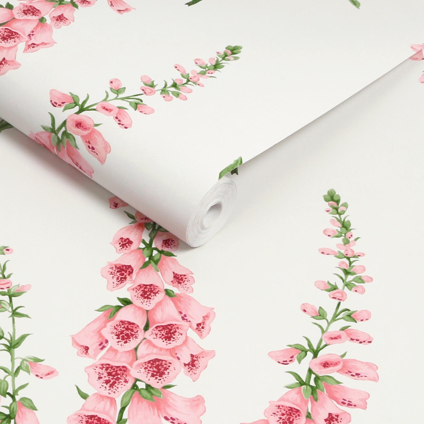 130307 - Foxglove Wallpaper - Day - Graham & Brown