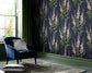 130308 - Foxglove Wallpaper - Midnight - Graham & Brown