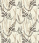 Athyrium Fabric - Chalk / Pewter / Biscuit