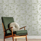 13065 - Carmel Eden Wallpaper - Sage - Ted Baker