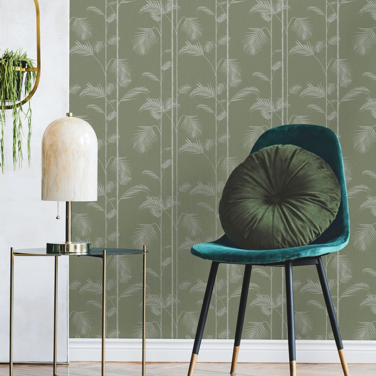 13066 - Carmel Eden Wallpaper - Green - Ted Baker