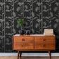 13070 - Carmel Eden Wallpaper - Black - Ted Baker