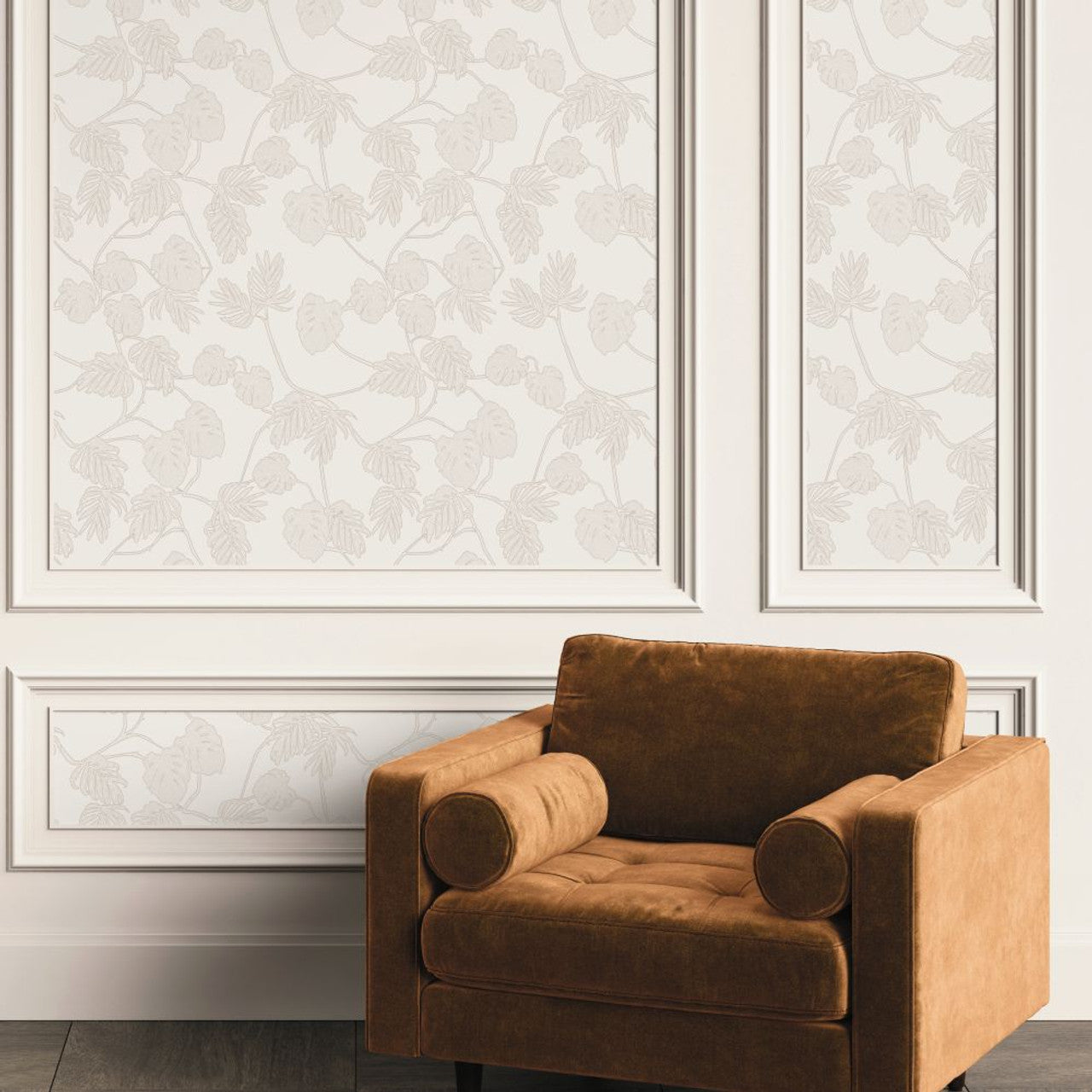 13078 - Leafit Eden Wallpaper - Cream - Ted Baker