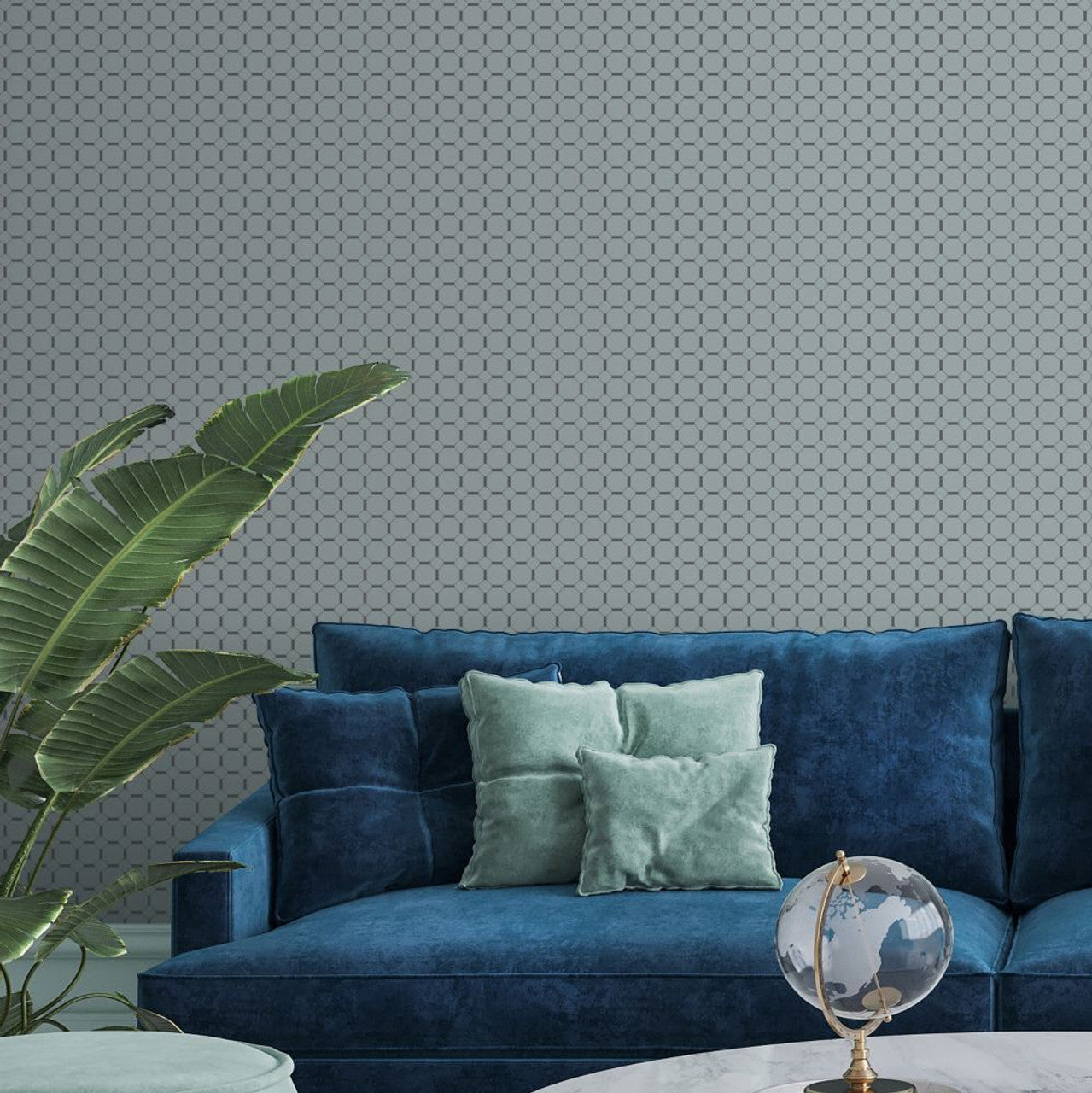 13095 - Chesnut Eden Wallpaper - Grey - Ted Baker