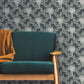 13106 - Jagu Eden Wallpaper - Blue - Ted Baker